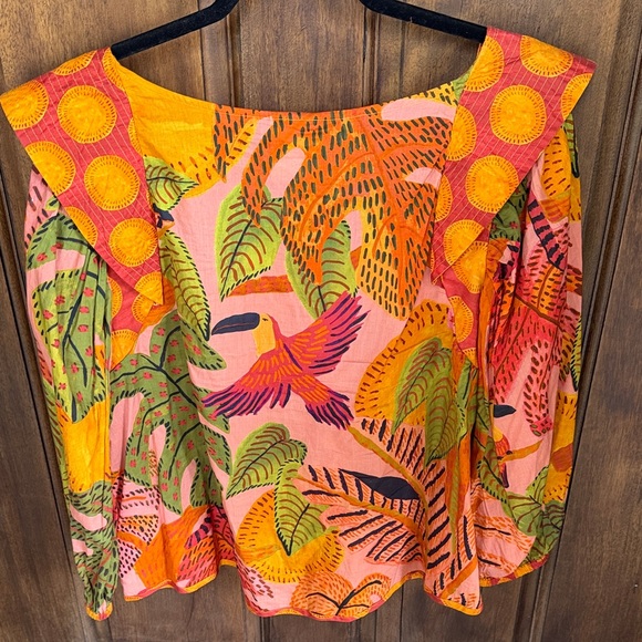 FARM Rio Multicolor Patterned Blouse - Picture 4 of 4